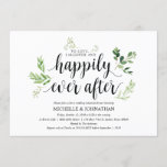 Greenery rustic Wedding Rehearsal Dinner Invites Kaart<br><div class="desc">Om van te houden, te lachen en gelukkig ooit daarna, Greenery Rustic Wedding Rehearsal Dinner Invitation card. Een huwelijksrepetitie met de toekomstige Bride en de toekomstige Groom, voor hun grote dag? Nodig de gasten uit met deze Rustic Wedding Rehearsal Dinner Invitation Card. Voeg uw repetitieve diner details toe in het...</div>