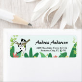 Greenery Safari Kitty Cat Etiket (Insitu)