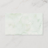 Greenery Sage Storybook Baby shower Luier Raffle Informatiekaartje (Achterkant)