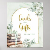 Greenery Sage Storybook Kaarten en geschenken Post Poster (Voorkant)