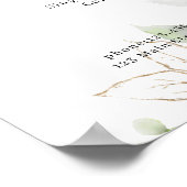 Greenery Salon Price List Poster (Hoek)