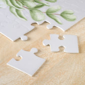 Greenery Seashell Nautical Cream Shells Coastal Legpuzzel (Zijkant)