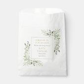 Greenery Seed Packet begrafenismonument Bedankzakje (Voorkant)