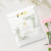 Greenery Seed Packet Jewish Funeral Memorial Bedankzakje (Gezegeld)