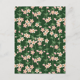 Greenery Spring Natuur Floral Cherry Blossom Feestdagenkaart