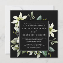 Greenery Square | Waterverf Botanische bruiloft