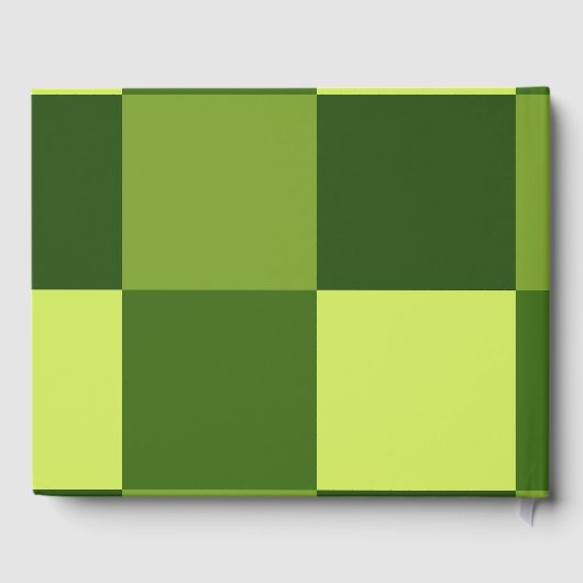 Greenery Squares Gastenboek (Achterkant)