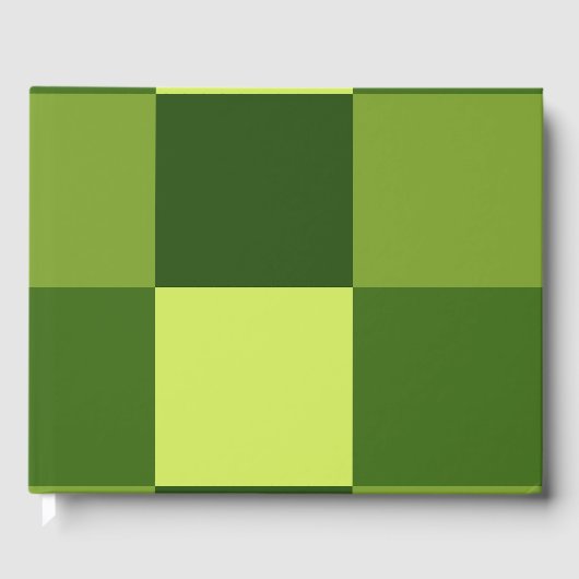 Greenery Squares Gastenboek (Voorkant)