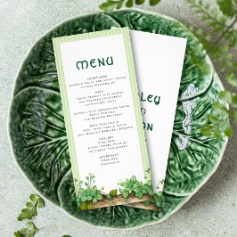 Greenery St. Patrick's Day Ierse trouwkaart Reclamekaart
