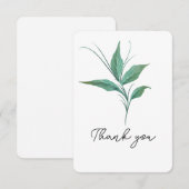 Greenery Stem bedankt (Voorkant / Achterkant)