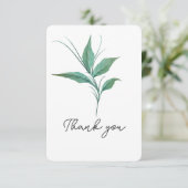 Greenery Stem bedankt (Staand voorkant)