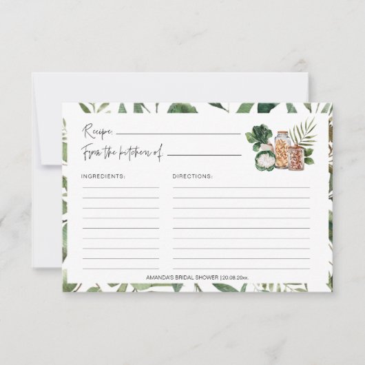 Greenery Stock Kitchen Vrijgezellenfeest Recipe Ca (Voorkant)