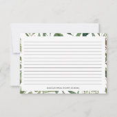 Greenery Stock Kitchen Vrijgezellenfeest Recipe Ca (Achterkant)