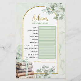 Greenery Storybook Adviezen voor Mom-to-be Games