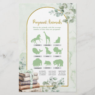 Greenery Storybook Zwanger Dieren Games