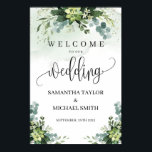 Greenery succulent bruiloft welkomstteken poster<br><div class="desc">Greenerent succulent bruiloft welkomstbord poster,  Contact met me opnemen voor overeenkomende objecten of voor aanpassingen,  Blush Rozen ©</div>