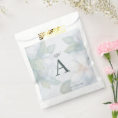 Greenery Succulent Leaf Mint Waterverf Botanisch Bedankzakje (Gezegeld)