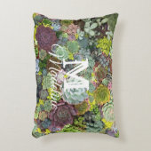 Greenery Succulents Accent Kussen (Voorkant(Verticaal))