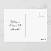 Greenery Succulents Briefkaart (Achterkant)