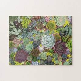 Greenery Succulents Legpuzzel