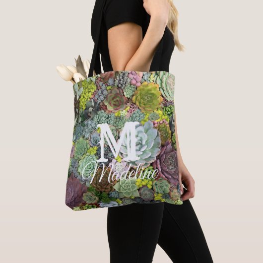 Greenery Succulents Tote Bag (Dichtbij)
