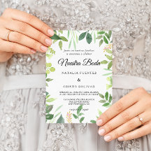 Greenery Summer Destination Spain Wedding