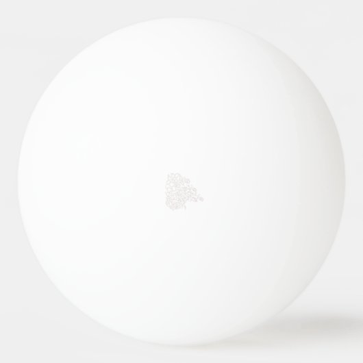 Greenery Summer Wedding Uitnodiging Pingpongbal (Voorkant)