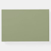 Greenery Sunflower Pumpkin Herfst Vrijgezellenfees Gastenboek (Achterkant)