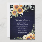 Greenery Sunflower Pumpkin Herfst Vrijgezellenfees Kaart (Voorkant)