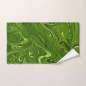 Greenery Swirls Bad Handdoek (Handdoek)
