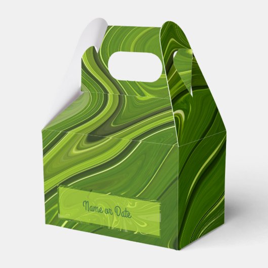 Greenery Swirls Bedankdoosjes (Achterkant)