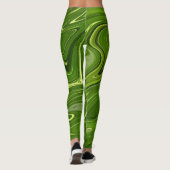 Greenery Swirls Leggings (Achterkant)