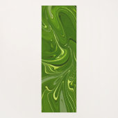 Greenery Swirls Yogamat (Achterkant)