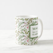 Greenery Tea Mok voor mama (Voorkant rechts)