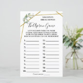 Greenery The Schort vrijgezellenfeest tweetalige g (Staand voorkant)