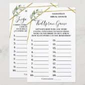 Greenery The Schort vrijgezellenfeest tweetalige g (Voorkant / Achterkant)