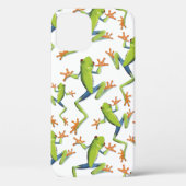 Greenery Tree-Frog Patroonontwerp Case-Mate iPhone Case (Achterkant)