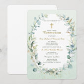 Greenery Twin Community Sjabloon Kaart (Voorkant / Achterkant)