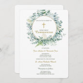 Greenery Twin Community Sjabloon Kaart (Voorkant / Achterkant)