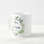 Greenery Vader van de Mok van het bruidshuwelijk (Voorkant links)