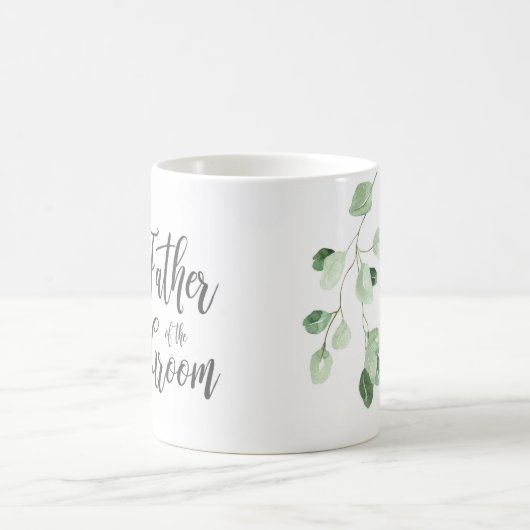 Greenery Vader van de Mok van het Groom Wedding (Center)
