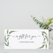 Greenery verliest Business Cadeat (Staand voorkant)