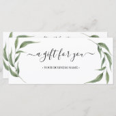 Greenery verliest Business Cadeat (Voorkant / Achterkant)