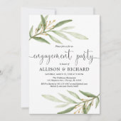 Greenery verlofpartij kaart (Voorkant)
