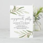 Greenery verlofpartij kaart (Staand voorkant)