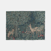 Greenery, Victorian Era Tapestry by Henry Dearle Fleece Deken (Voorkant (Horizontaal))