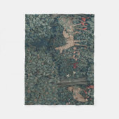 Greenery, Victorian Era Tapestry by Henry Dearle Fleece Deken (Voorkant)