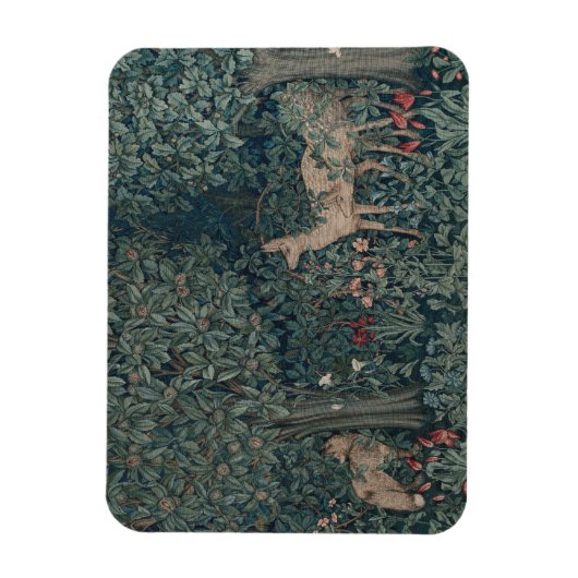 Greenery, Victorian Era Tapestry by Henry Dearle Magneet (Verticaal)