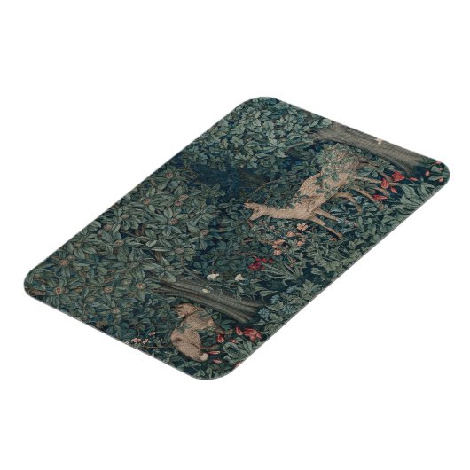 Greenery, Victorian Era Tapestry by Henry Dearle Magneet (Linkerzijde)