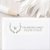 Greenery Vine Waterverf | Elegant en minimaal Etiket (Insitu)